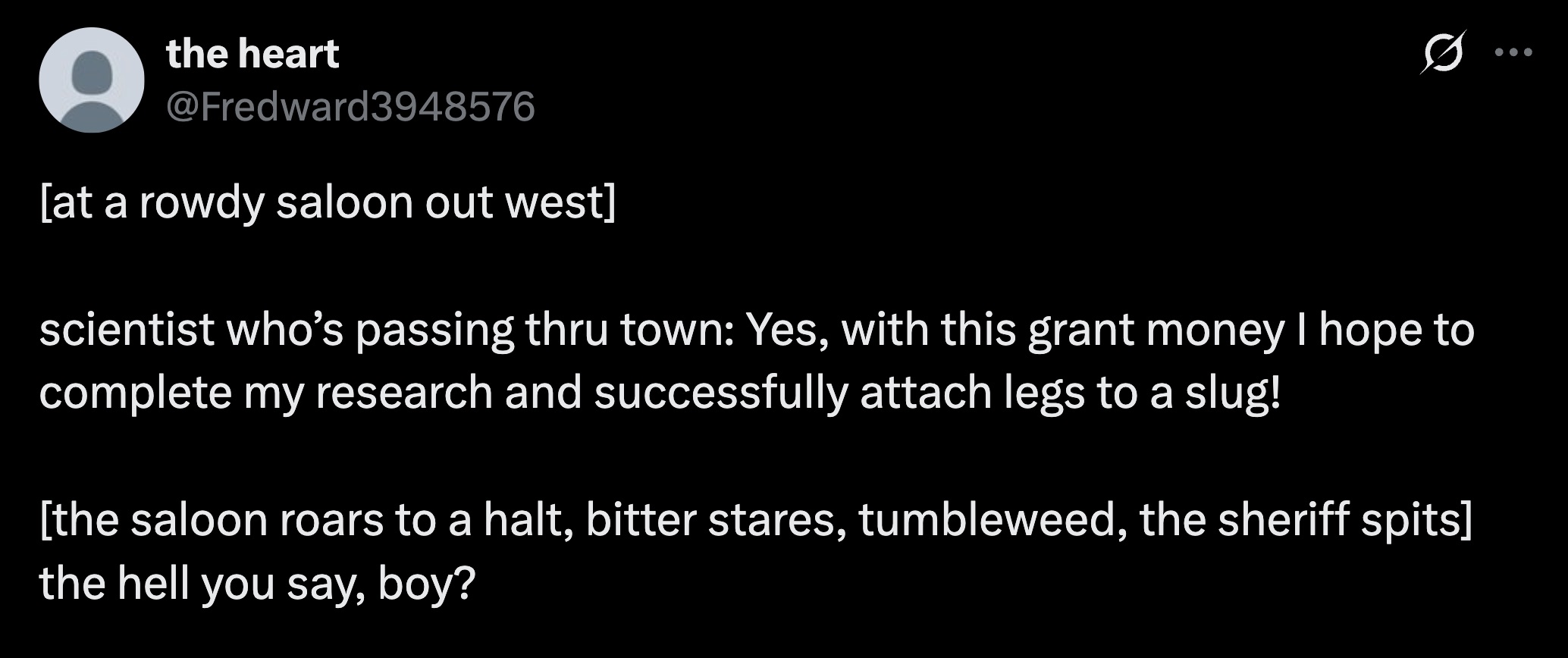 An excerpt from a novel.